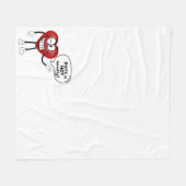 Fleece Blanket Deken (Voorkant (Horizontaal))