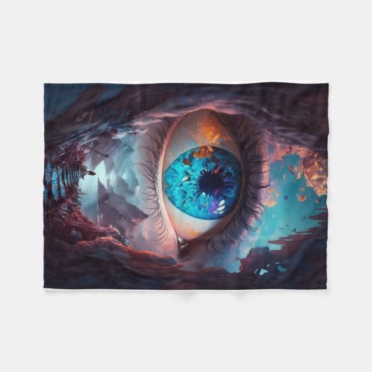 Fleece Blanket Deken (Voorkant (Horizontaal))