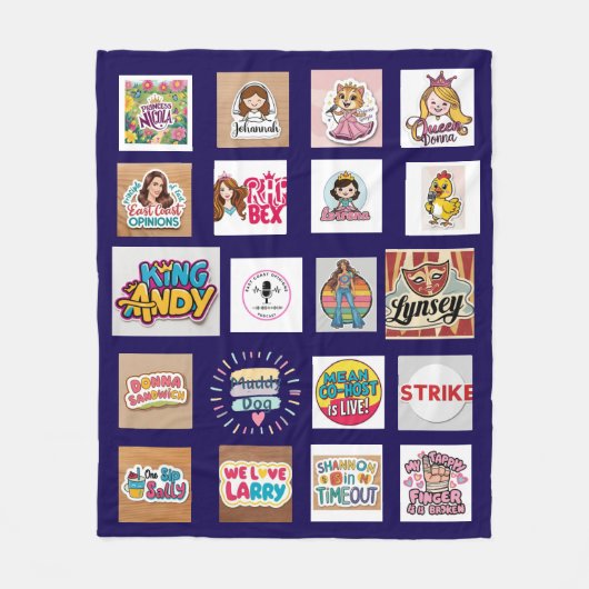 Fleece Blanket Deken (Voorkant)