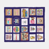 Fleece Blanket Deken (Voorkant (Horizontaal))