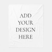 Fleece Blanket Deken (Voorkant)