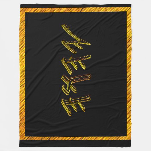 Fleece Blanket Deken (Voorkant)