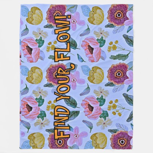 Fleece Blanket Deken (Voorkant)