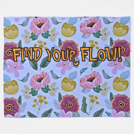 Fleece Blanket Deken (Voorkant (Horizontaal))