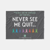 Fleece Blanket Deken (Voorkant (Horizontaal))