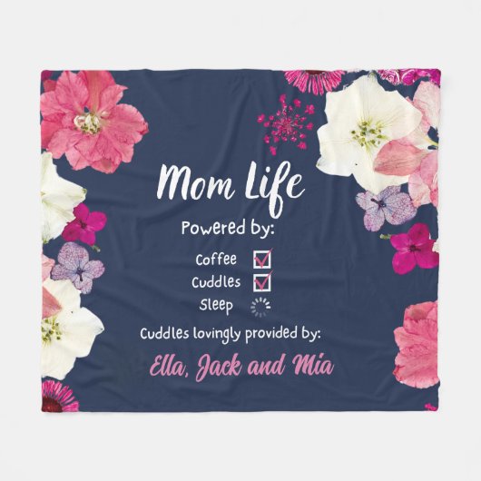 Fleece Blanket Deken (Voorkant (Horizontaal))