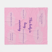 Fleece Blanket Deken (Voorkant (Horizontaal))