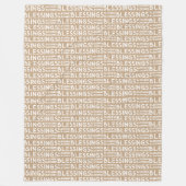 Fleece Blanket Deken (Voorkant)