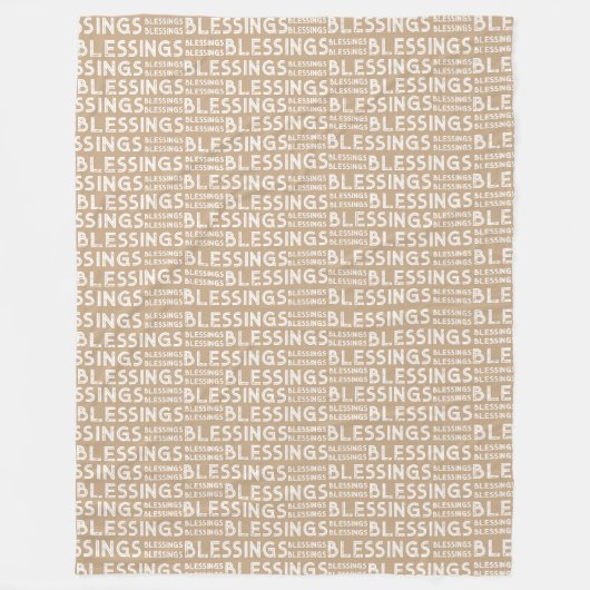 Fleece Blanket Deken (Voorkant)