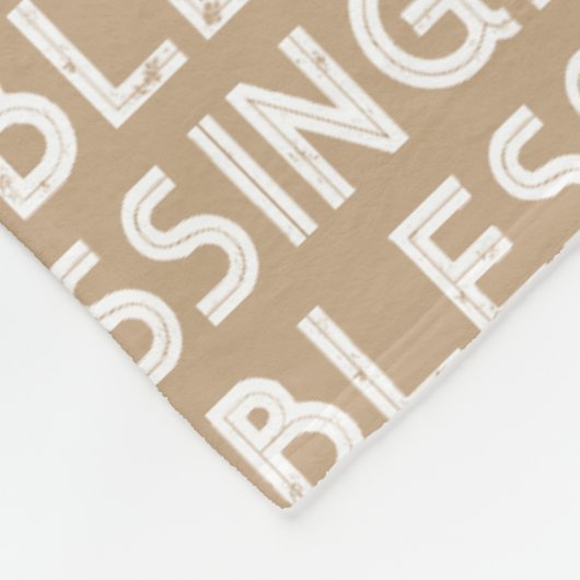 Fleece Blanket Deken (Hoek)