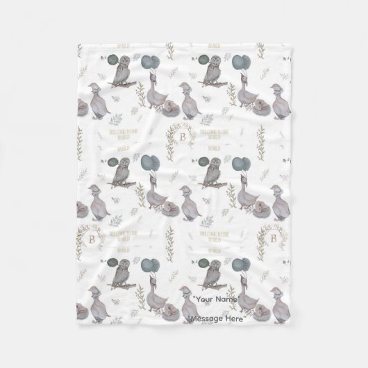 Fleece Blanket Deken (Voorkant)