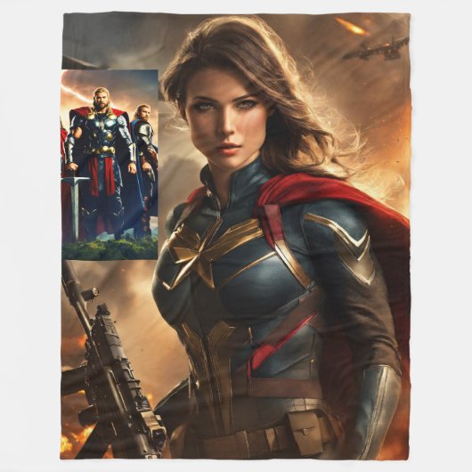 Fleece Blanket Deken (Voorkant)