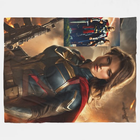 Fleece Blanket Deken (Voorkant (Horizontaal))