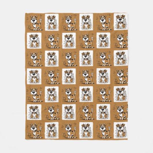 Fleece Blanket Deken (Voorkant)