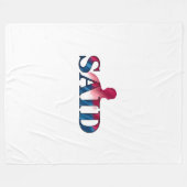 Fleece Blanket Deken (Voorkant (Horizontaal))