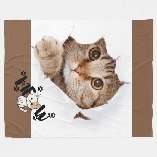 Fleece Blanket Deken (Voorkant (Horizontaal))