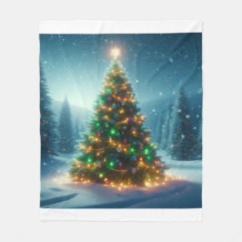 Fleece blanket deken