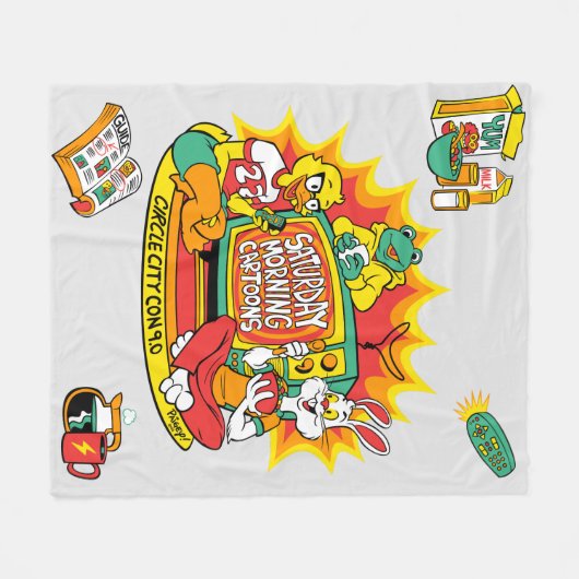 Fleece Blanket Deken (Voorkant (Horizontaal))