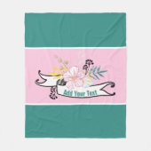 Fleece Blanket Deken (Voorkant)