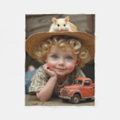 Fleece Blanket Deken (Voorkant)