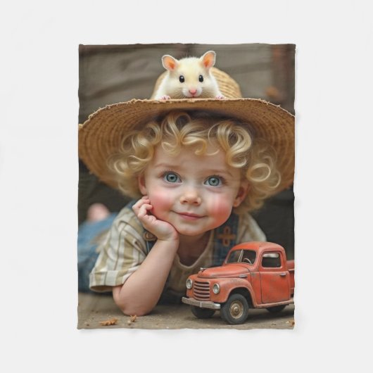 Fleece Blanket Deken (Voorkant)