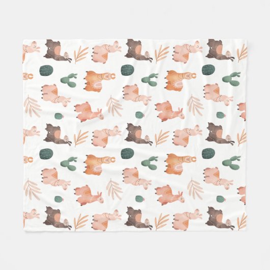 Fleece Blanket Deken (Voorkant (Horizontaal))