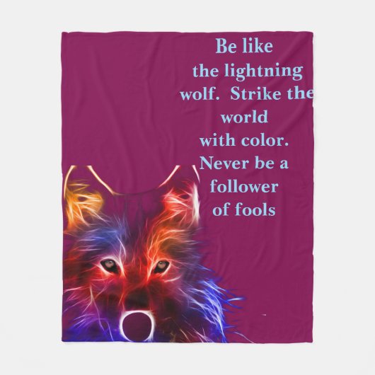 Fleece Blanket Deken (Voorkant)