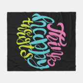 Fleece Blanket Deken (Voorkant (Horizontaal))