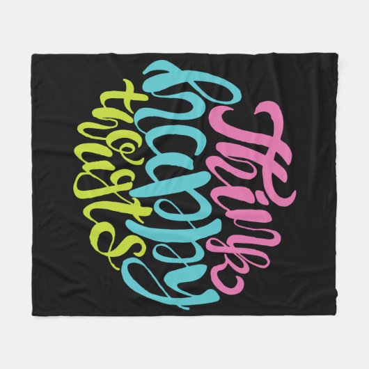 Fleece Blanket Deken (Voorkant (Horizontaal))