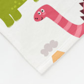 Fleece Blanket - Dino Party (Hoek)