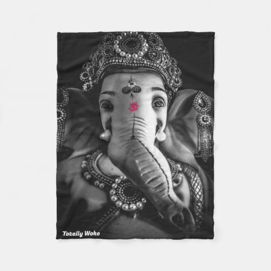 Fleece Blanket | Elephant | Decoratie thuis Deken (Voorkant)