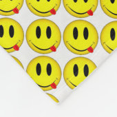 Fleece Blanket/Emoticons-Smiley-gezichten (Hoek)
