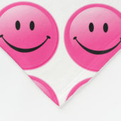 Fleece Blanket/Emoticons-Smiley-gezichten Deken (Hoek)