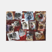 Fleece blanket - februari deken (Voorkant (Horizontaal))