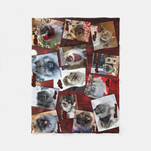 Fleece blanket - februari deken (Voorkant)