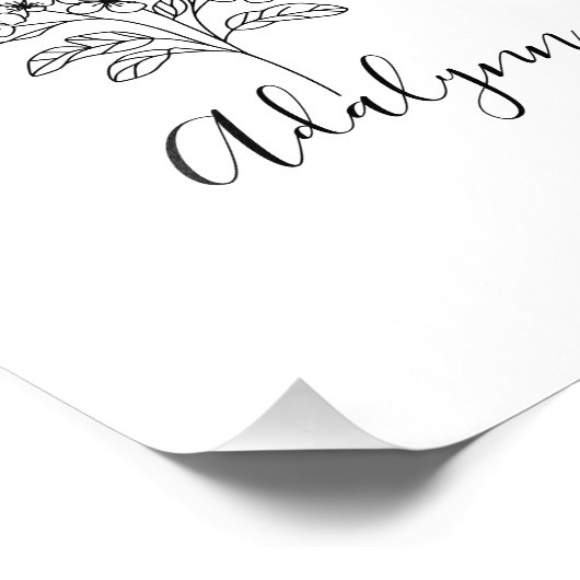 Fleece Blanket Foto Afdruk (Hoek)