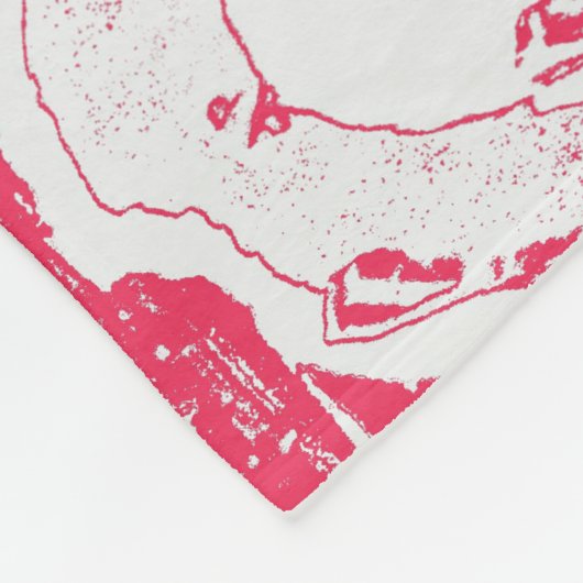Fleece Blanket – Friction Lands Abstract Design Deken (Hoek)
