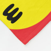 Fleece Blanket Happy Campe Groovy Beer personalise Deken (Hoek)