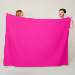 Fleece Blanket, helder roze