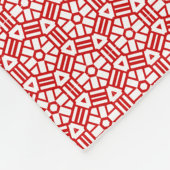 Fleece Blanket - Hexagon en Bars (Hoek)