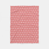 Fleece Blanket - Hexagon en Bars Deken (Voorkant)