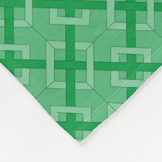 Fleece Blanket - Interwoven Diamonds (Hoek)