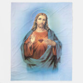 Fleece Blanket/Jesus (Voorkant)