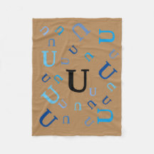 Fleece Blanket - Jumked Letters