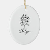 Fleece Blanket Keramisch Ornament (Rechts)