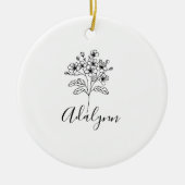 Fleece Blanket Keramisch Ornament (Voorkant)