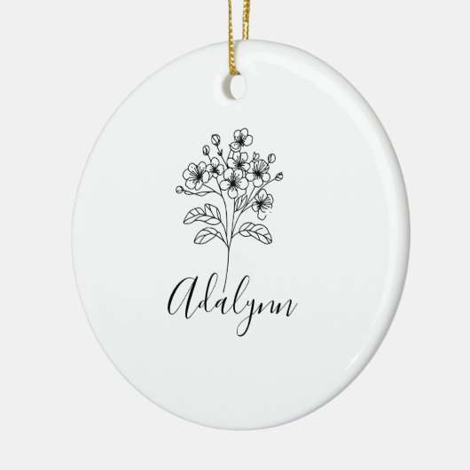 Fleece Blanket Keramisch Ornament (Links)