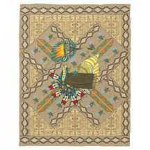 Fleece Blanket "Lady Liberty of the West"