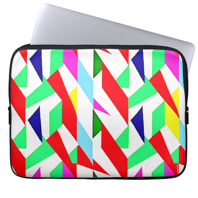 Fleece Blanket Laptop Sleeve (Voorkant)