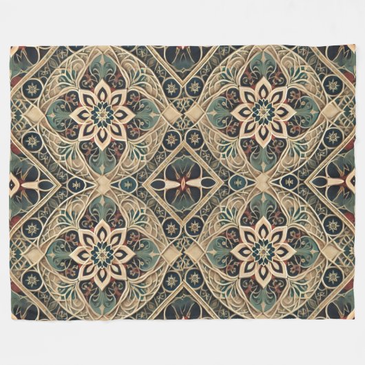 Fleece Blanket, Large 152.4 cm x 203.2 cm (Voorkant (Horizontaal))